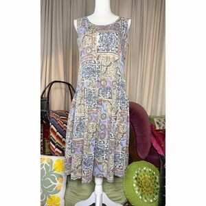 80s Drop Waist Sundress